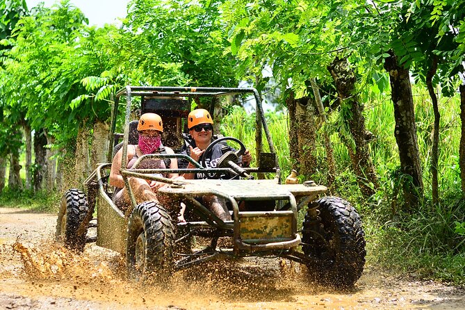 Buggy Ride, Horseback, Zipline,Eco Farm,Macao Beach - Ziplining above the trees