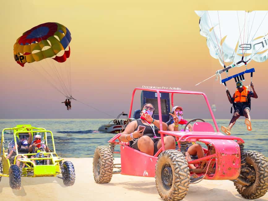 Buggy Tour and Parasailing Experience - Two kinds of adrenaline near Punta Cana