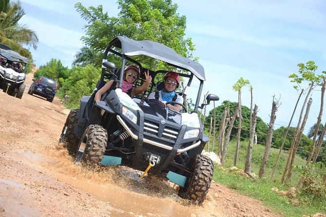 Buggys & Polaris -Best Way to Explore Punta Cana - Washing off at the ranch