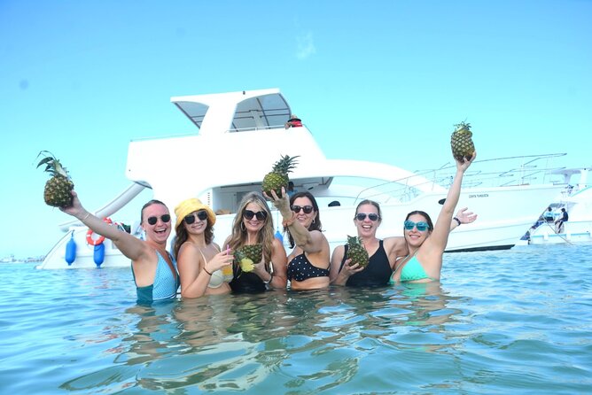 Catamaran Booze Cruise And Snorkeling Punta Cana - Adults Only - The natural pool stop is the easiest water time