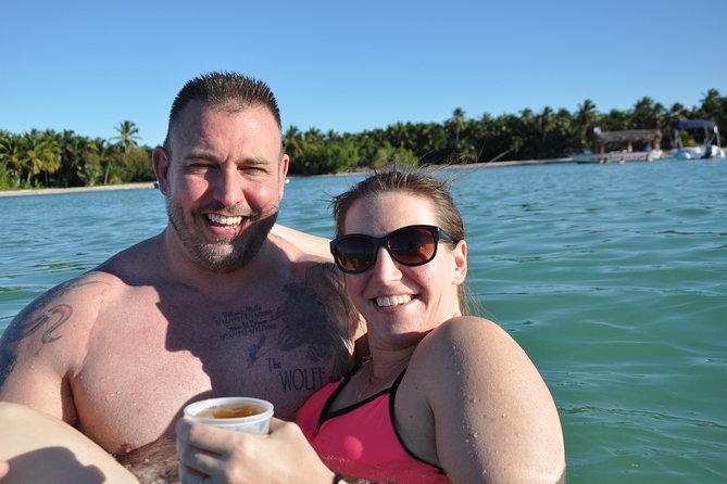 Catamaran Booze Cruise, Snorkeling & Punta Cana Coast View - The Bavaro natural swimming pool stop