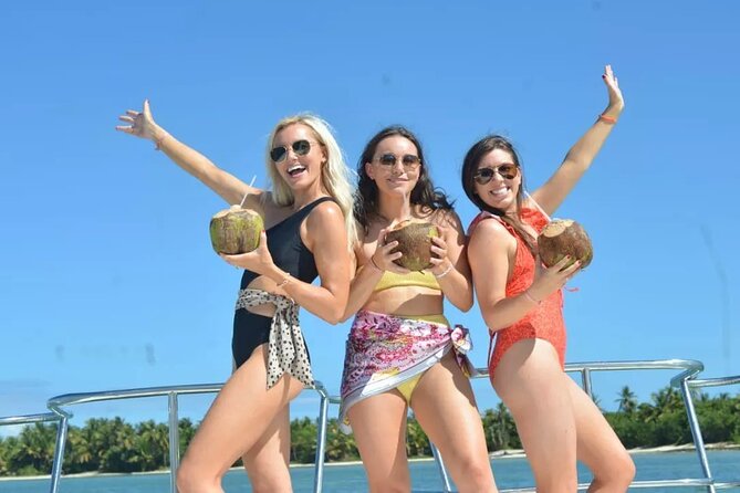 Catamaran Party Boat In Punta Cana With Pick Up - Music, Dancing, and the Party Atmosphere