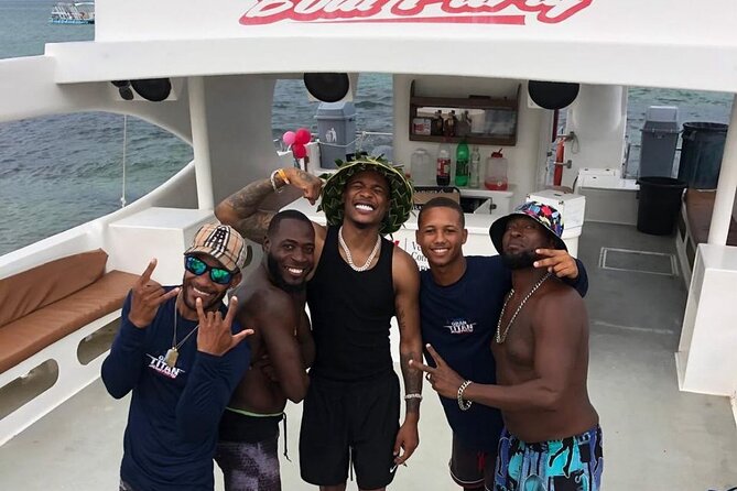 Catamaran party in Punta Cana with open bar, music and more - Two Hours at the Natural Pool