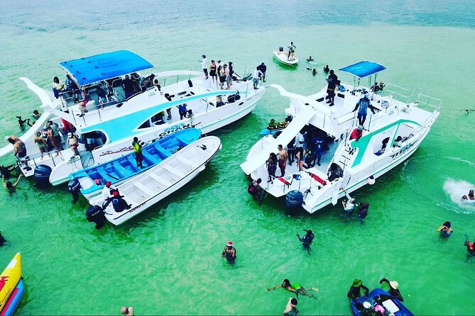 Catamaran party in Punta Cana with open bar, music and more - Music, Drinks, and the Social Mood