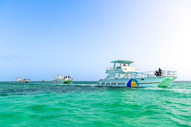 Catamaran Private Group Tour - Bavaro Snorkeling Above a Reef