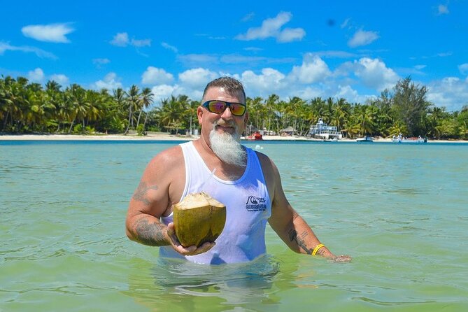 Catamaran Tour in Bavaro, Punta Cana – Snorkeling Experience - Beach time, palms, and fresh coconuts