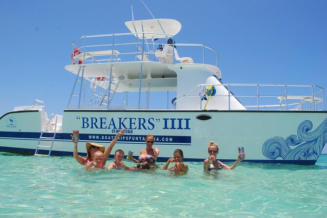 Catamaran Tour in Bavaro, Punta Cana – Snorkeling Experience - The natural pool and two hours of swimming