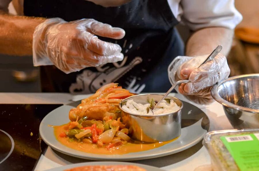 'Chillo al Coco' Cooking Class & Taino Concept store - Red snapper, coconut, and a real Dominican plate