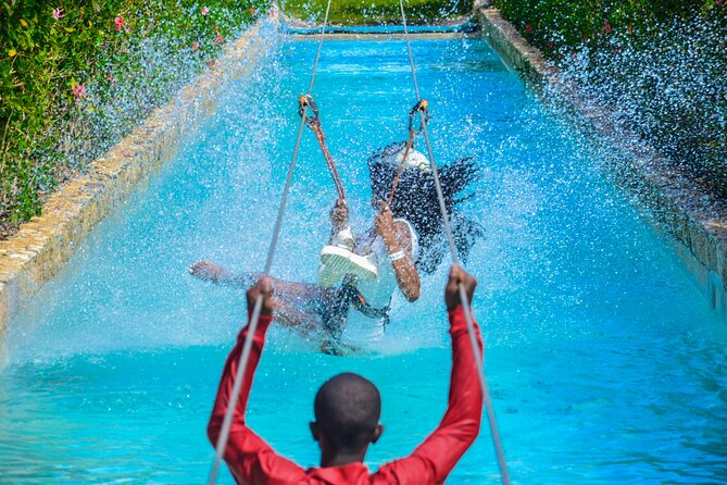 COMBO: Zip Line, Cenote Blue Lagoon, Jungle River &Waterfall Pool - A half-day built around contrast