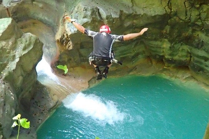 Damajagua experience - Seven pools, slides, jumps, and stairs