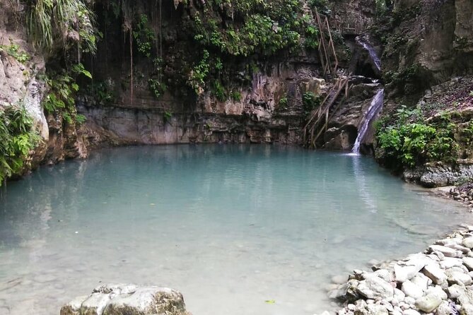 Damajagua The 7 waterfalls excursion - Amber Cove & Taino bay - Sliding, jumping, and swimming at the falls