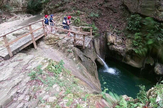 Damajagua Waterfalls Adventure for Taino Bay and Amber Cove - The uphill hike takes real effort