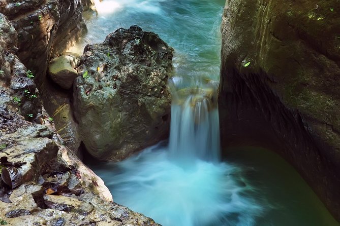 Damajagua Waterfalls Adventure from Puerto Plata - Jumps, slides, caves, and cold water