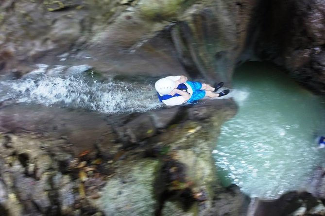 Damajagua Waterfalls Excursion with Lunch Buffet - Changing clothes before a Dominican lunch
