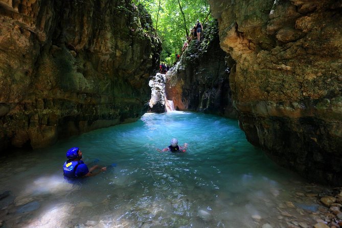 Damajagua Waterfalls Excursion with Lunch Buffet - Getting ready for the four-hour waterfall visit