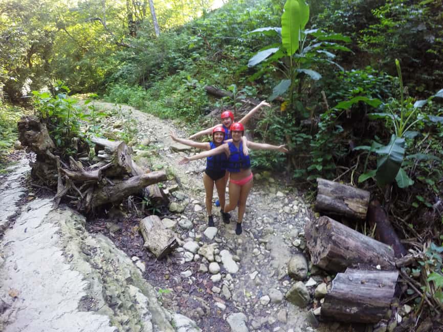 Damajagua: Waterfalls with Lunch Buffet - The 45-minute climb to the 12th waterfall