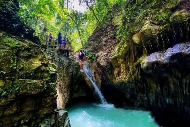 Damajagua Waterfalls with Lunch from Amber Cove and Taino Bay - Key points at a glance