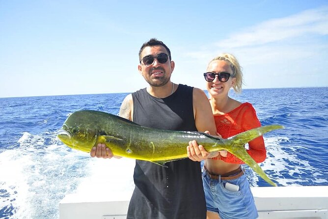 Deep sea fishing in Punta Cana and Bávaro. - Drinks, sandwiches, and the ceviche moment