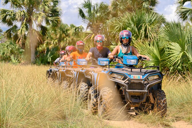 Double Thrill Experience: ATV or Dune Buggy & Zipline - Group size, timing, and physical demands