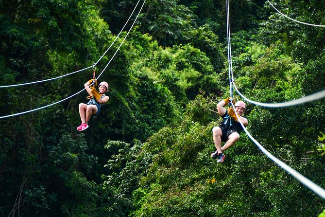 Dual Zipline Side-by-Side Adventure in Punta Cana - Reaching the mountain course from Punta Cana