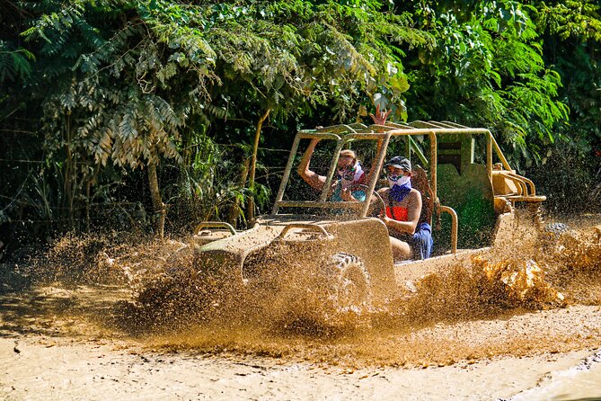 Dune Buggy Adventure at Punta Cana - Riding through farms, palms, and muddy tracks