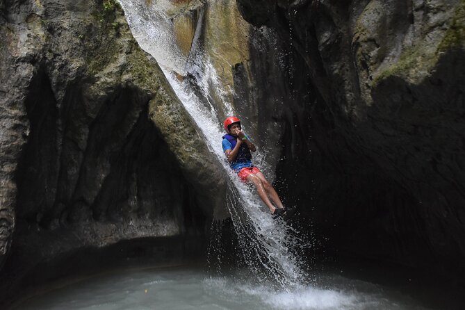 Excursion in Damajagua 7 Waterfalls Taino Bay and Amber Cove - The guide and the pace of the group
