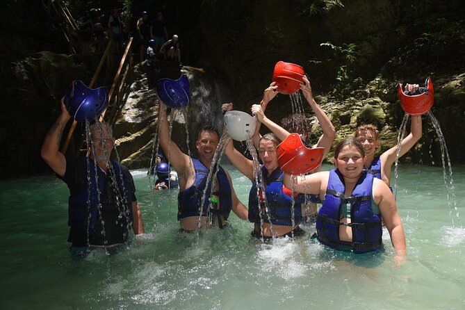 Excursion in Damajagua's 7 Waterfalls With Food Included DR! - Helmet, life jacket, and river-rock footing