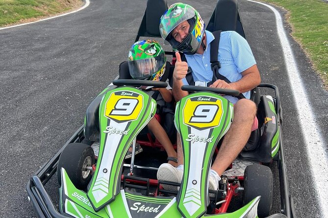 Experience the thrill of karting in Punta Cana - Single and double karts widen the age range