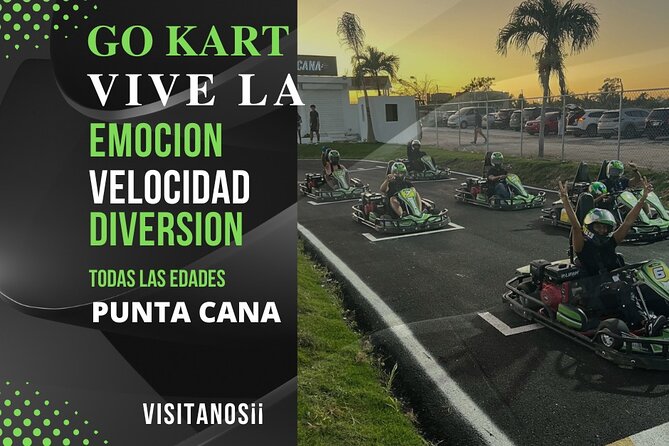 Experience the thrill of karting in Punta Cana - The podium photo gives the outing a finish