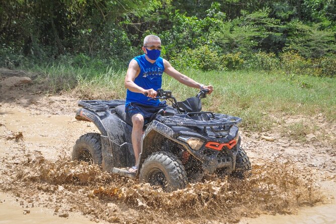Extreme Adventure in Atv -Punta Cana - El Hoyo Cave and its clear water