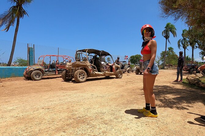 Extreme Offroad Buggy Adventure in Punta Cana - Cooling off in the cave lagoon