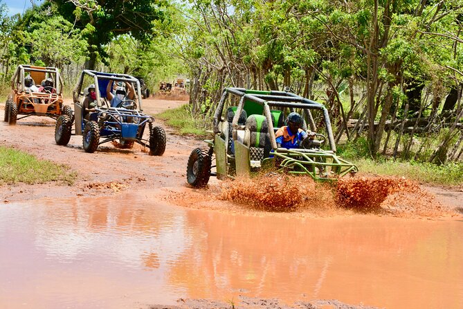 Family Buggy Adventure in Punta Cana – Up to 4 People per Vehicle - The private cave and its two swimming lagoons