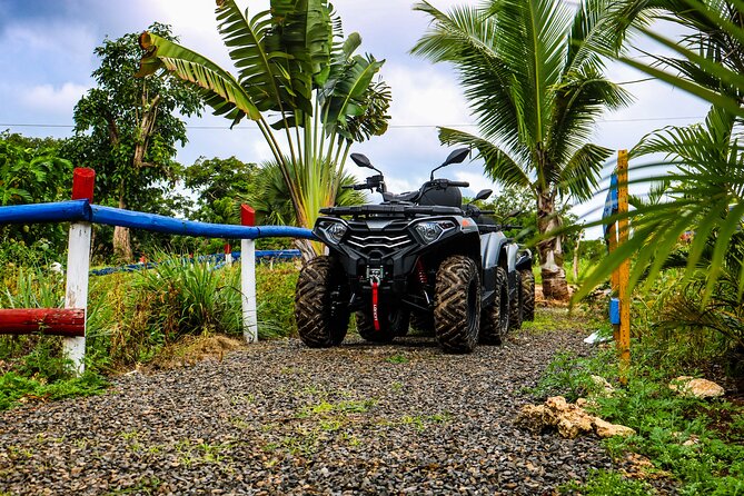 Four Wheel ATV Ride in Punta Cana - Getting started at the Quad Ranch