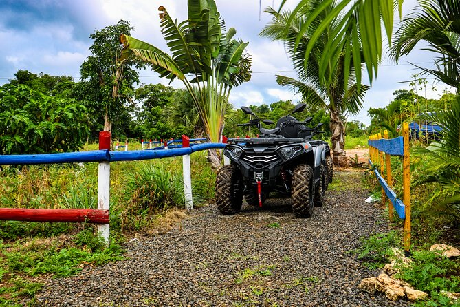 Four Wheel ATV Ride in Punta Cana - Riding through forest and plantation country