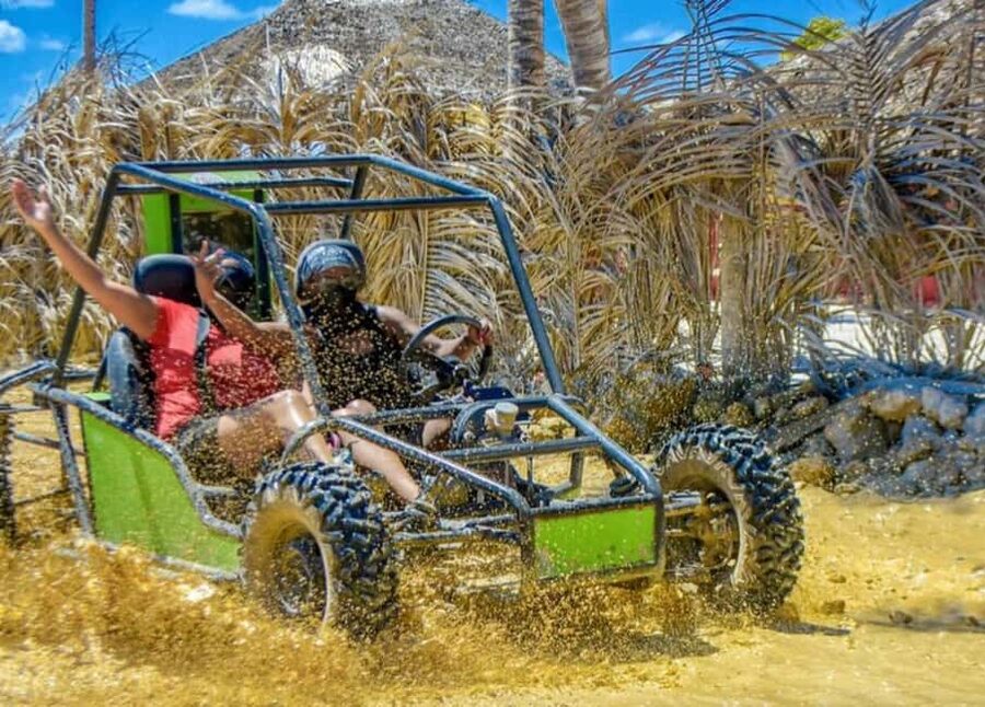 From Bávaro: Double Buggy Tour to Macao Beach and Cenote - Guides, pace, and group experience