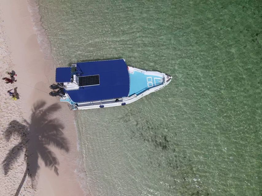 From La Romana: Saona Island for Aida Cruises Passengers - The natural pool and the starfish rule