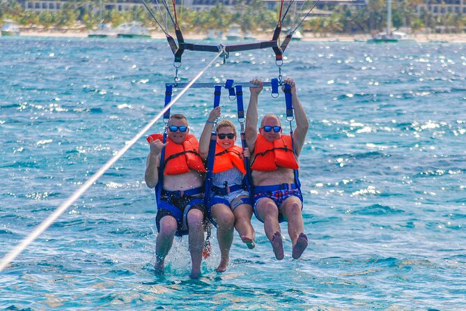From Punta Cana: Amazing Activity Parasailing Hotel pickup - Seeing Punta Cana from about 200 feet up
