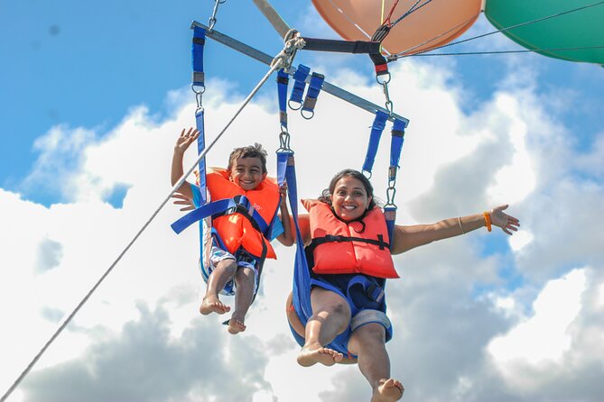 From Punta Cana: Amazing Activity Parasailing Hotel pickup - Wind can change your whole day