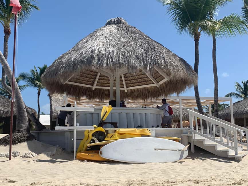 From Punta Cana: Catalina Island Swim, Sail & Snorkel - Sailing through the Chavón gorge