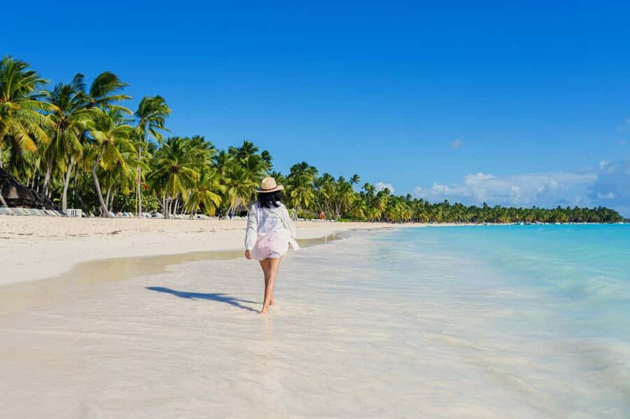 From Punta Cana: Catamaran Tour to Saona Island with Open Bar and Buffet - The catamaran ride sets the tone