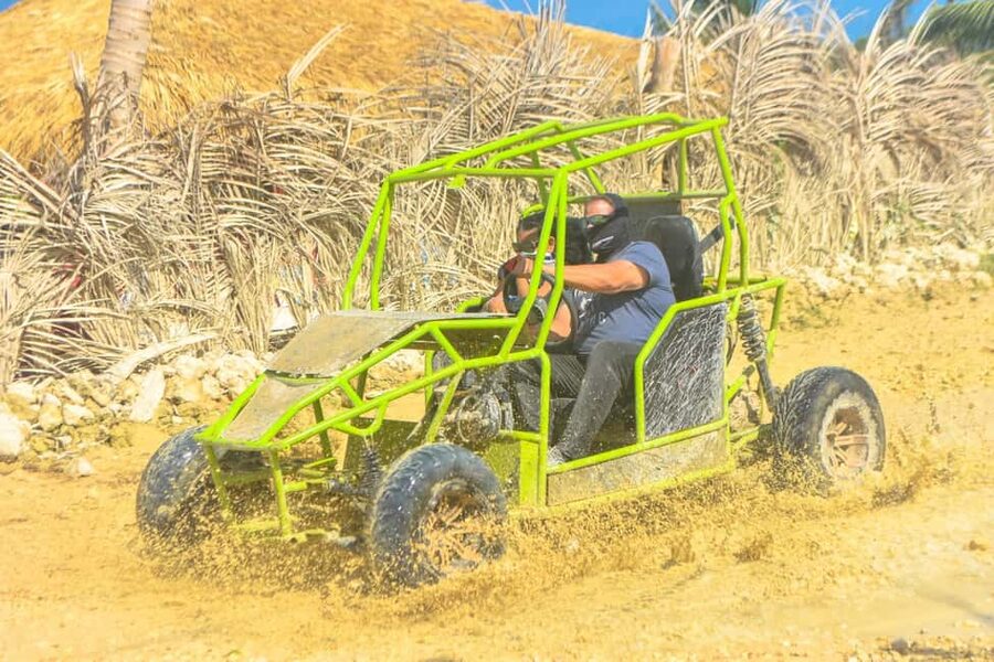 From Punta Cana: Countryside Off-Road Buggy Adventure - Country roads, tobacco fields, and muddy puddles