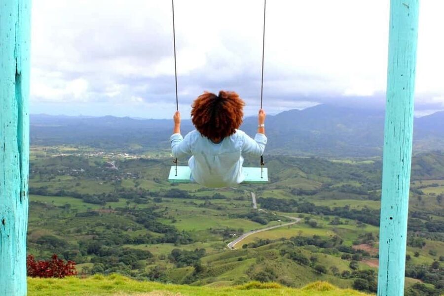 From Punta Cana: Redonda Mountain & Emerald Coast Tour - The road from Punta Cana to Miches
