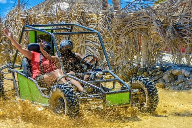From PuntaCana: Tour in buggy double With Cenote and macao beach - Coffee, cacao, and cigars at a traditional-style stop