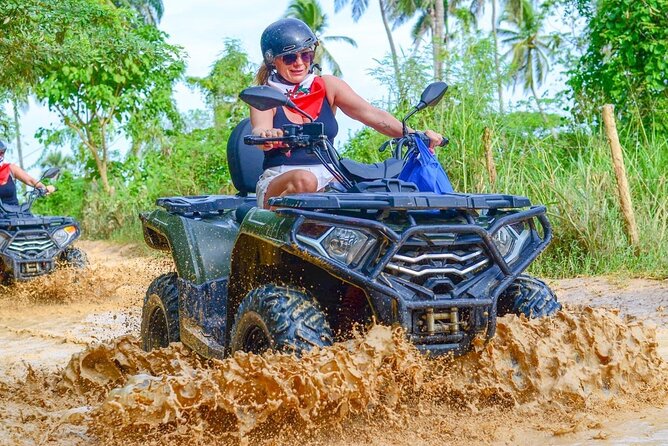 Full-Day Adventure with ATV, Party Boat, Snorkel & Coffee Tasting - ATV riding at Boogies Punta Cana