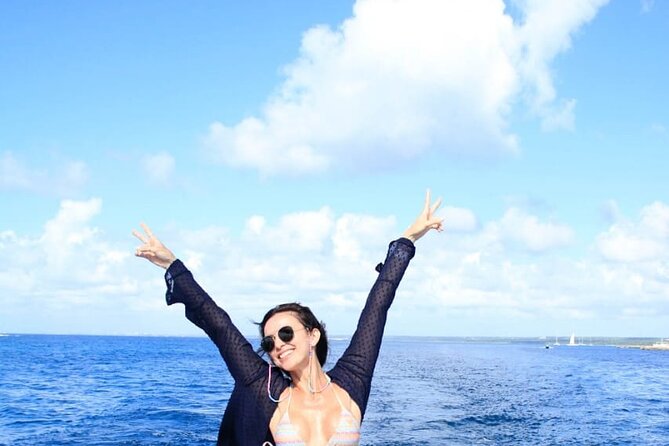 Full Day Excursion to Saona Island with All Inclusive - The catamaran ride back to Bayahibe
