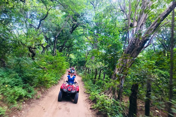 Full-Day Tour 4x4 ATV, Water Cave, and Snorkeling Cruise - The catamaran, snorkeling, and party atmosphere
