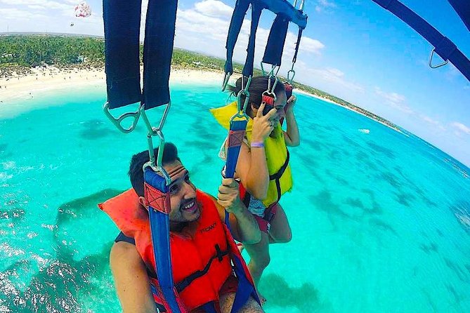 Fun Package Parasailing & Party Boat From Punta Cana - The parasailing session: short, scenic, and worth protecting