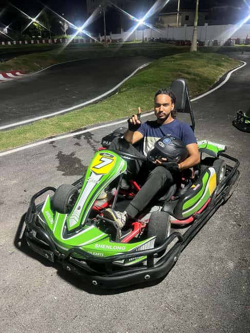 GO-KARTS: PUNTA CANA - The final race and podium finish