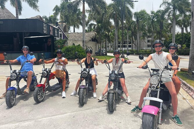 Guided E Bike City Tour in Punta Cana - Learning the throttle before Punta Cana traffic