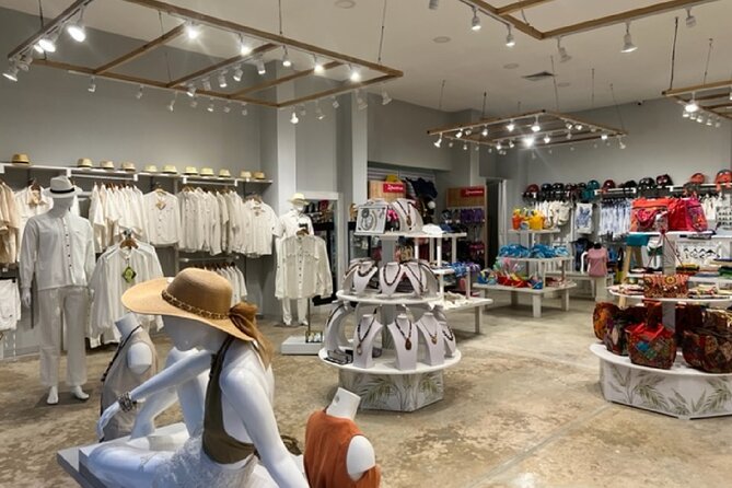 Guided Shopping Tour to Bella Mare Store (Cigars, Chocolate, Rum and Souvenirs) - Souvenirs, Larimar, art, and local crafts